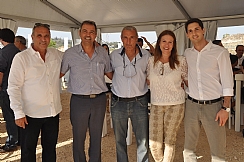 הנחת אבן פינה למרכז הלוגיסטי של קבוצת יהב-חמיאס בקרית התעסוקה והלוגיסטיקה "היי פארק שוהם" (הגדל)